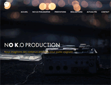 Tablet Screenshot of nokoprod.com